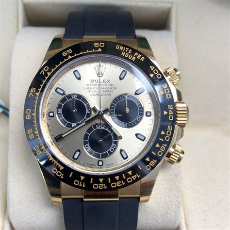 rolex daytona oysterflex champagne dial